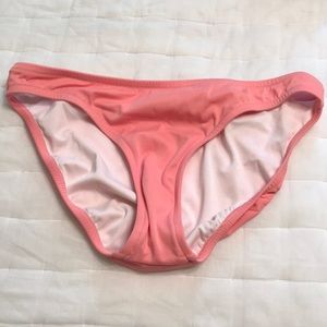 J.Crew pink bikini bottoms, L